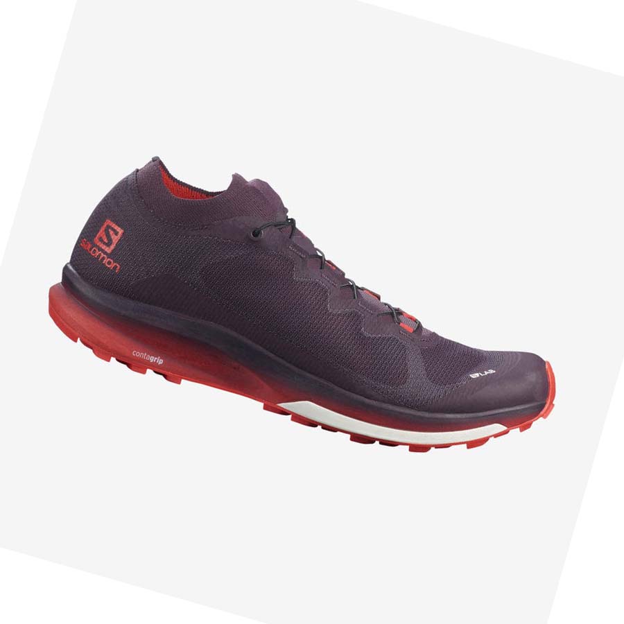 Tenis Para Trail Running Salomon S/LAB ULTRA 3 Hombre Morados | MX 3486QMA